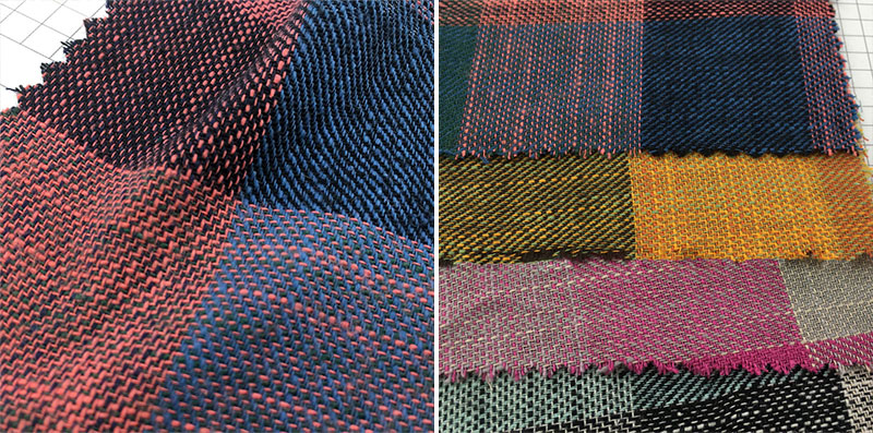 54 Inch Yarn Dyed Cotton Check Shirt Fabric Shirt Linen Fabric Sustainable