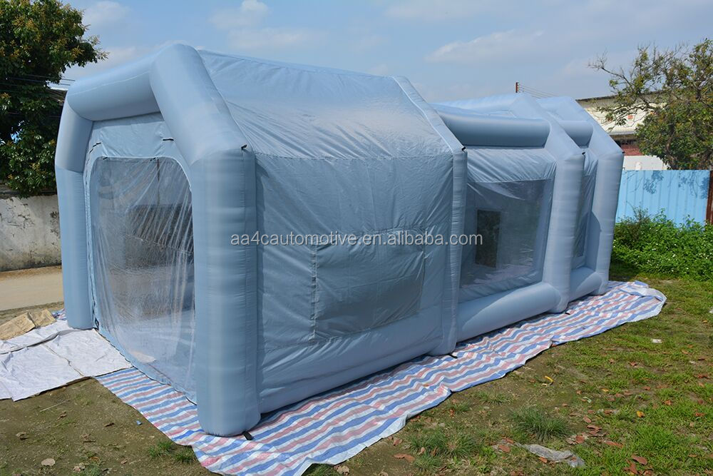 AA4C car inflatable spray booth  plastic  inflatable painting booth
