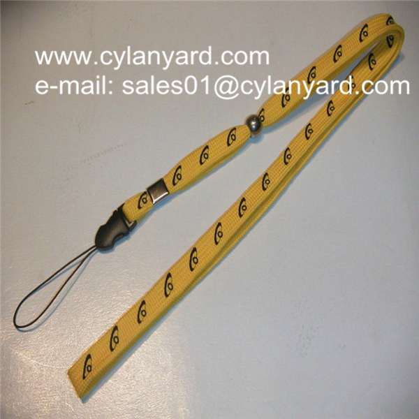 Cheap tubular lanyard with phone holder string