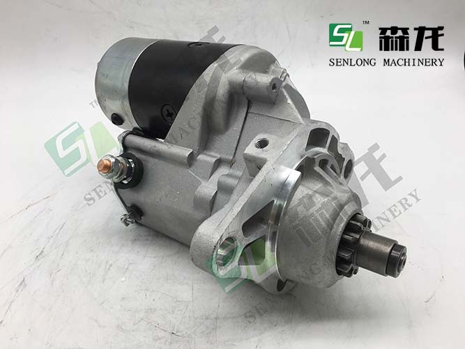 24V 11T CW Starter Motor For Isuzu Engine 6HK1T DENSO OEM Hitachi Excavator ZX330 1811003240
