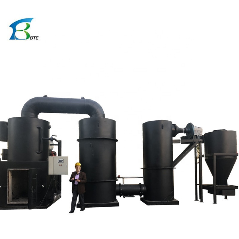 Industrial Waste Treatment Incinerator in Carbon Steel Material with 5000 kg Weight Capacity