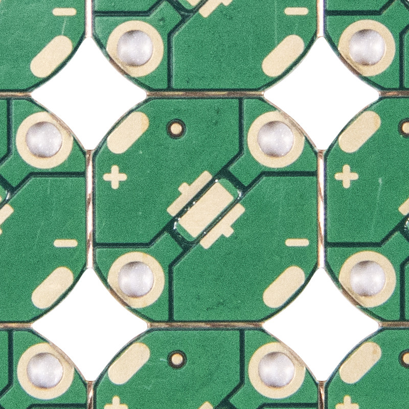 Plating Plug Hole FR4 2 Layer PCB Board OSP Gold Finger Surface