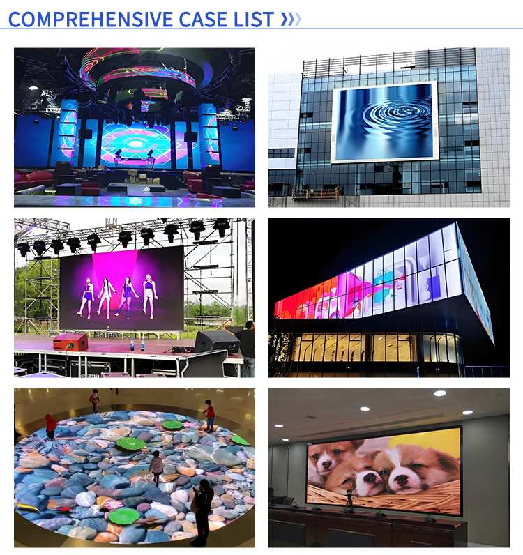 Portable Stage Backdrop Screen P2.9 P3.9 P4.8 LED Display Screen Panel
