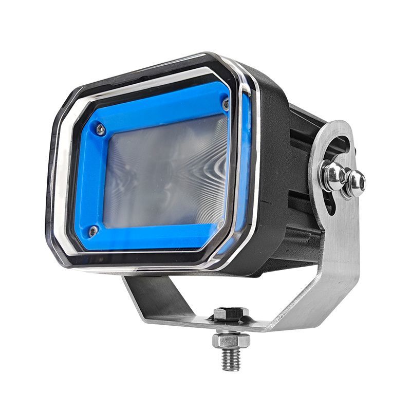 60W Forklift LED Line Beam Blue Zone Danger Area Warning Light Warehouse Forklift safety LED Work Lights