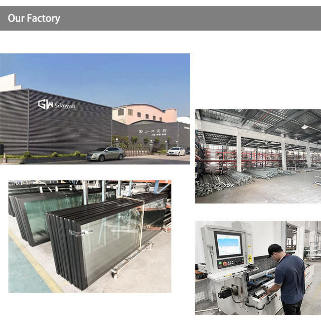 2024 Hot Sales Glass Partition Wall Profile For Commercial Spaces Customized Glass Or Solid Optional