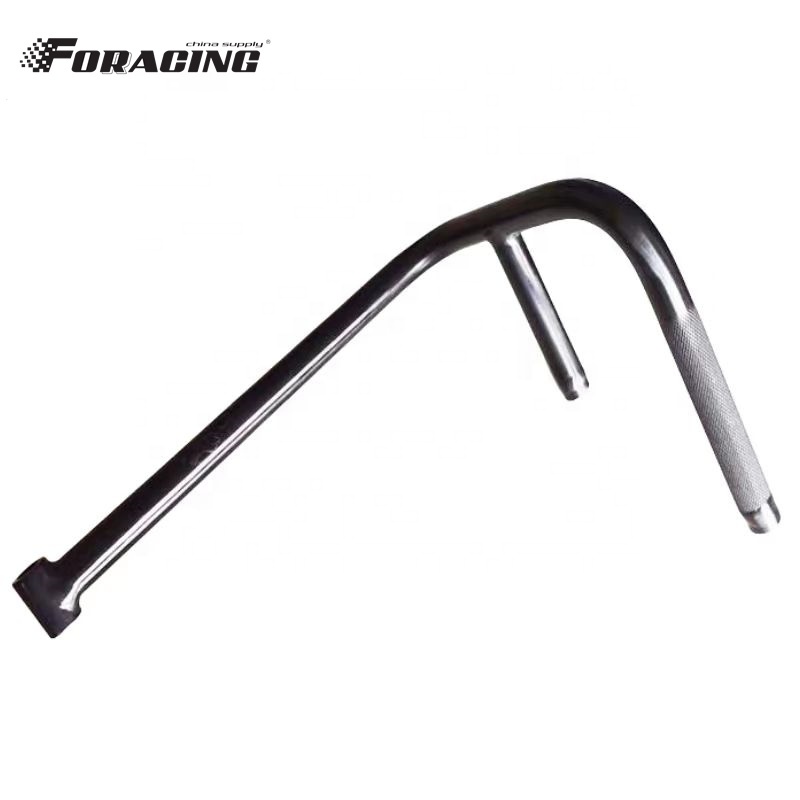 Upgrade Your Sprint Car Performance with Black Titanium Throttle Pedal Lever Universal 9.625"*3.0" Size OE NO. Universal