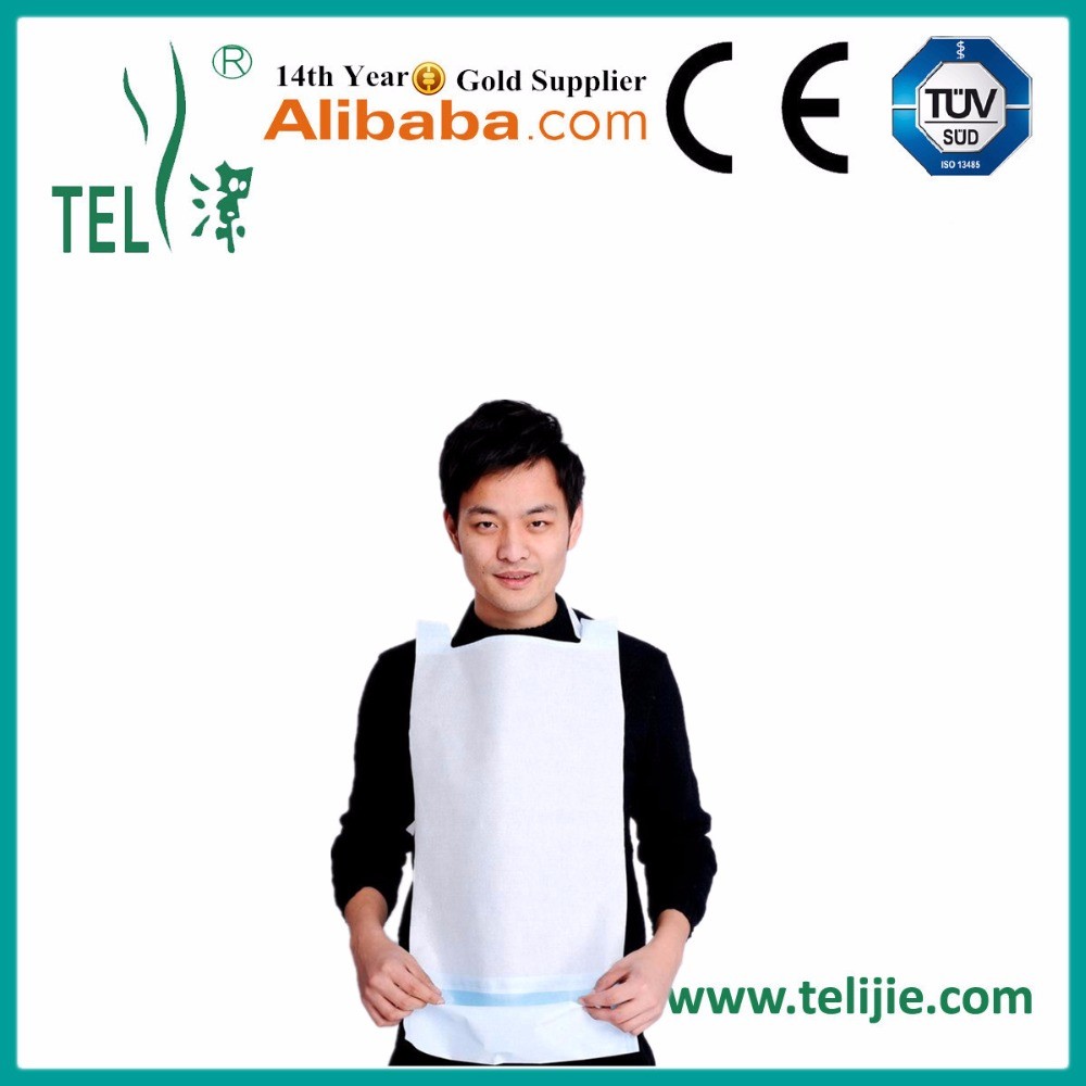 Good Absorbent 36*66cm Dental Patient Bibs
