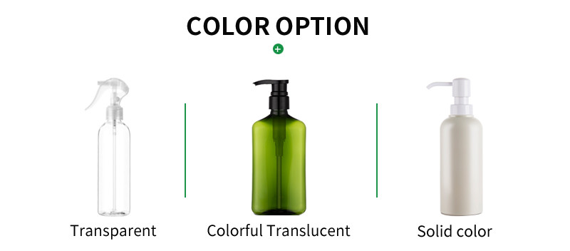 Safety PET PCR Plastic Spray Bottles 100ML With Mist Sprayer Custom Color
