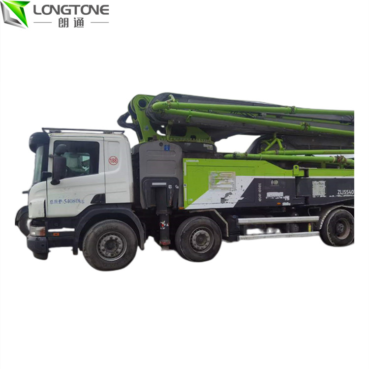 Second Hand Used Concrete Line Pumps Truck S valve 4 Axle 49X-6RZ