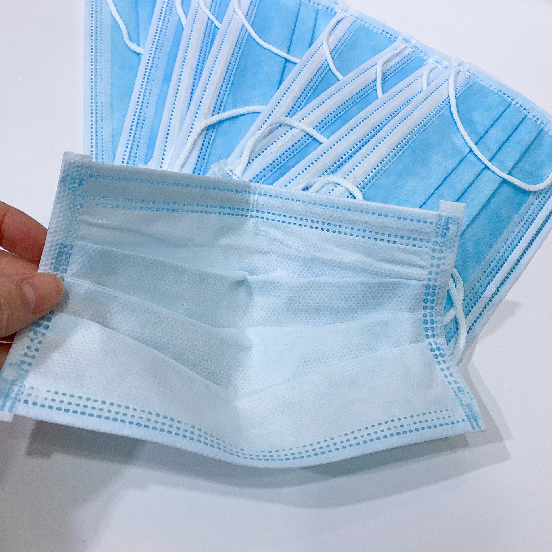 Anti Virus 3 Ply Disposable Face Mask Dustproof Facial Protective Cover Masks