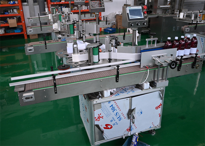 Self Adhesive Labeling Machines Labeler PLC control, wine bottles labeling, cans labeling