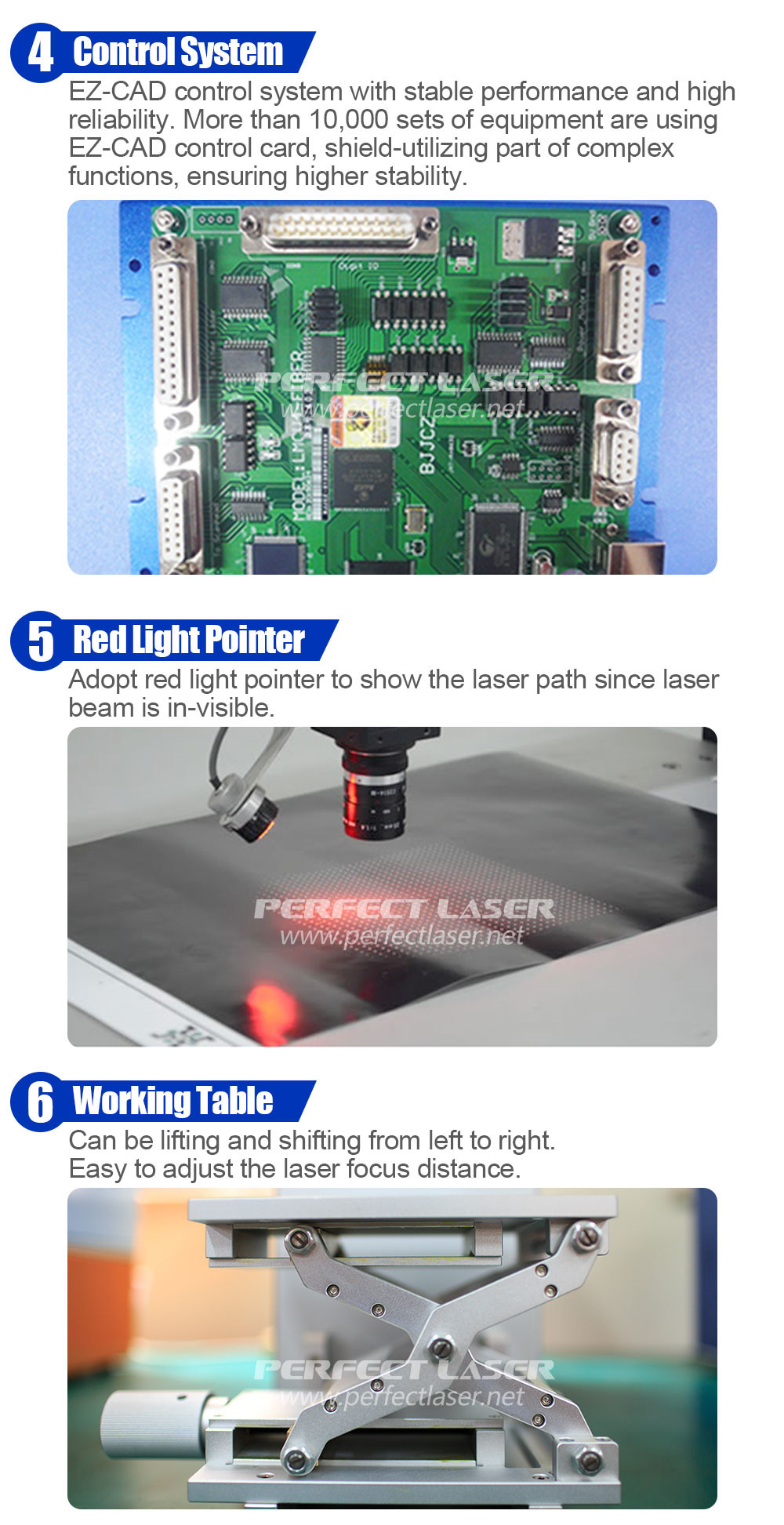 20W 30W 50W Color Laser Marking Machine For Metal