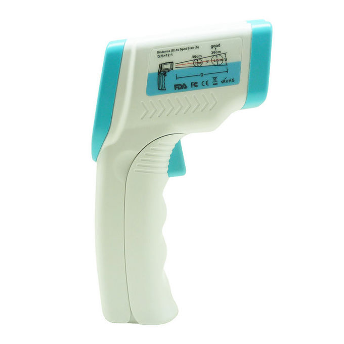 2 In 1 Digital Laser Infrared Thermometer Temperature Gun Forehead Thermometer Gun