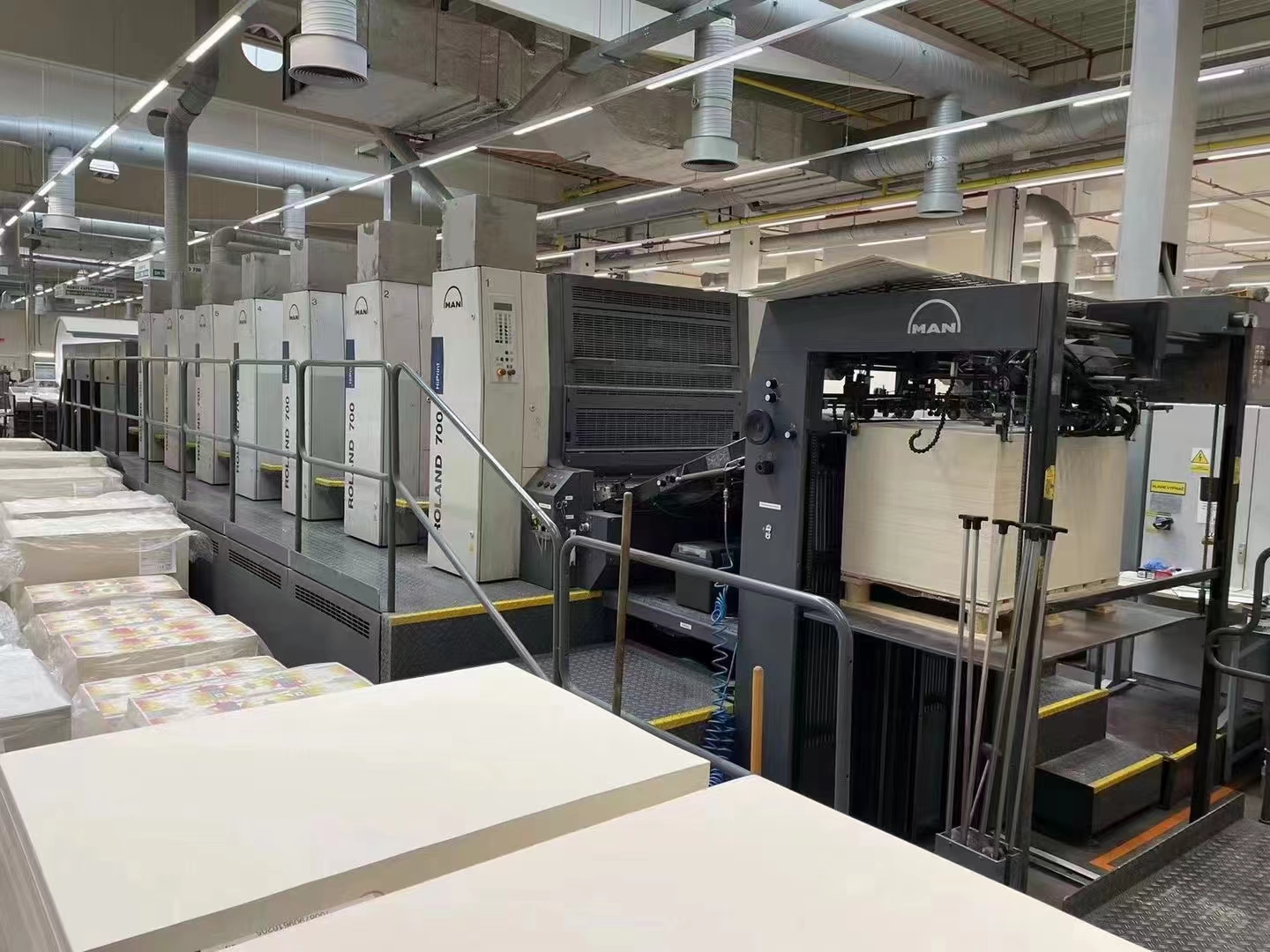 Screen Printer Plate Type Secondhand Presses Heidelberg Printing Machine Paper Roll For Printing Industry