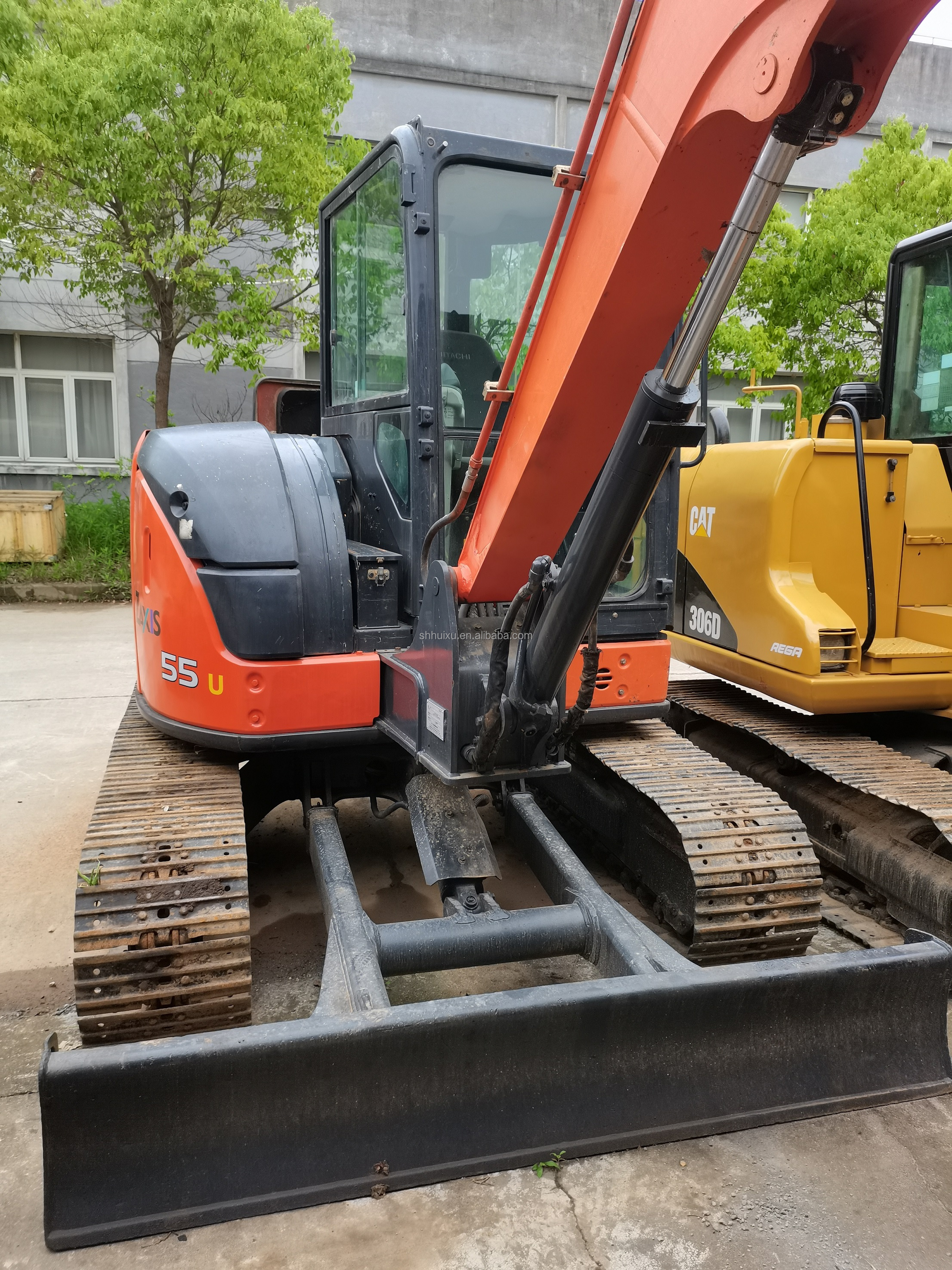 Hitachi in stock Excellent quality Hitachi ZX55U Second hand hydraulic crawler excavator/Used mini digger Hitachi ZX55U Cheap price