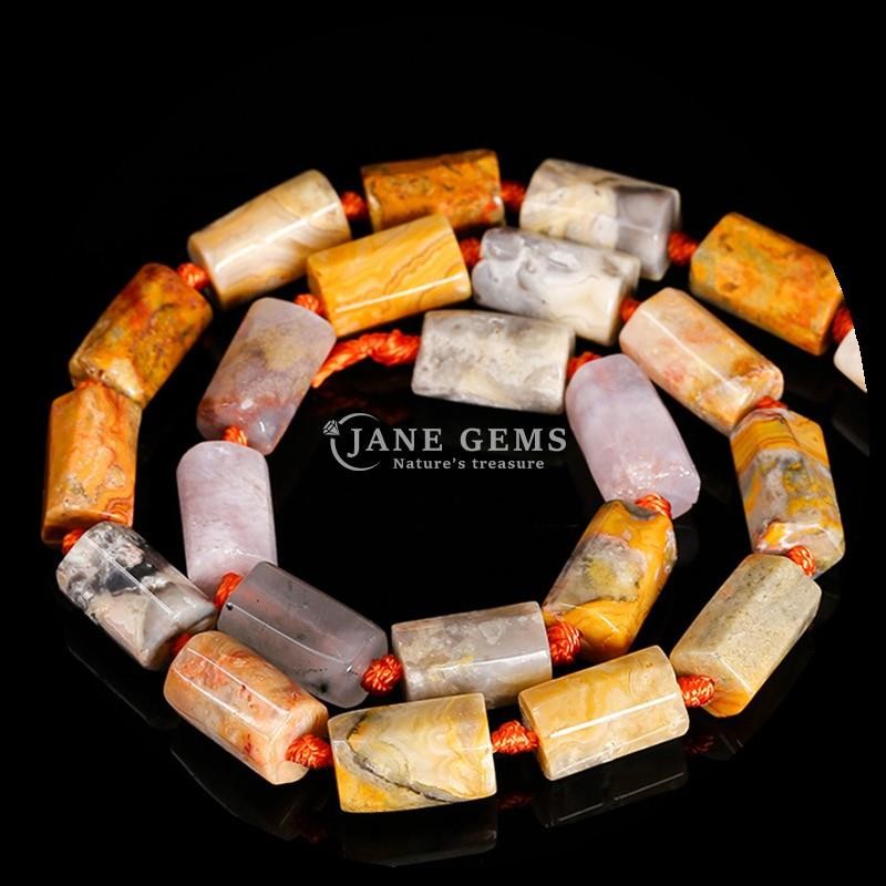 Blue Calcite Howlite Gemstone Bead Strands Crystal Raw Rough Faceted Nuggets for Bracelets