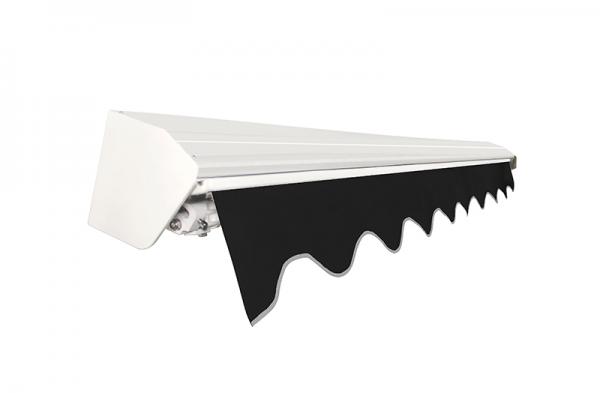 Waterproof sunsetter Manual Retractable Awning Balcony Door Awning Hand Swing