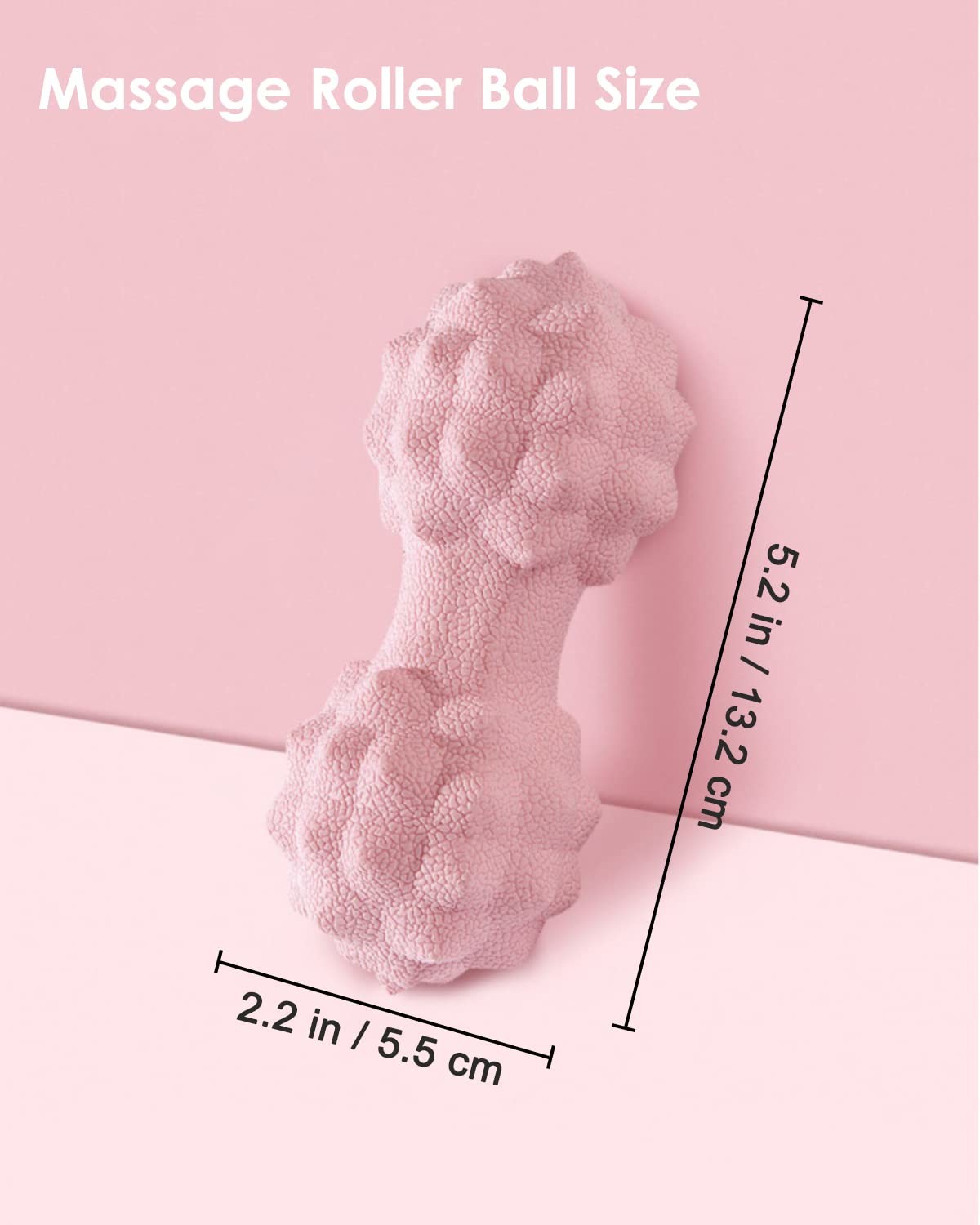 Silicone Peanut Massage Ball Double Lacrosse Massage Roller Ball For Muscle Therapy Release