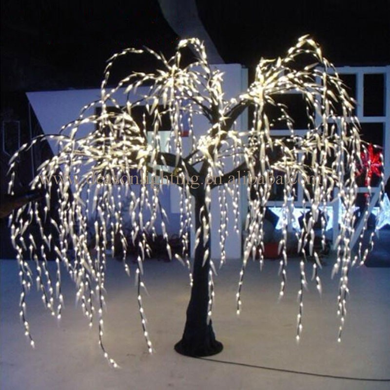 Led Green Willow Tree Light outdoor holiday decoration on sale