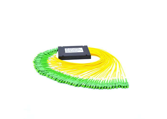 Small Size Optical Cable Splitter , High Reliability Fiber Optic Splitter For FTTH