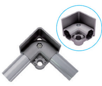 AL-37 Aluminum Tube Fitting Turtle Car Anodized Baffle Tee Fitting