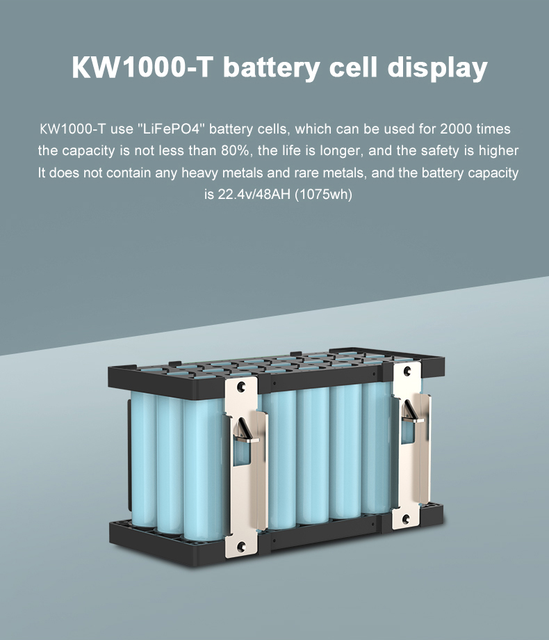 1000W Solar Power Station DC AC Lithium Portable Power Station
