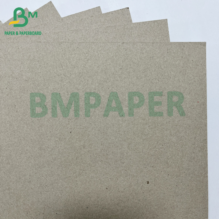 Recyclable 2mm 3mm Thick Double Side Grey Back Grey Carton Board
