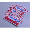 Buy cheap Customized waterproof promotional die cut white PVC vinyl stickers full color from wholesalers