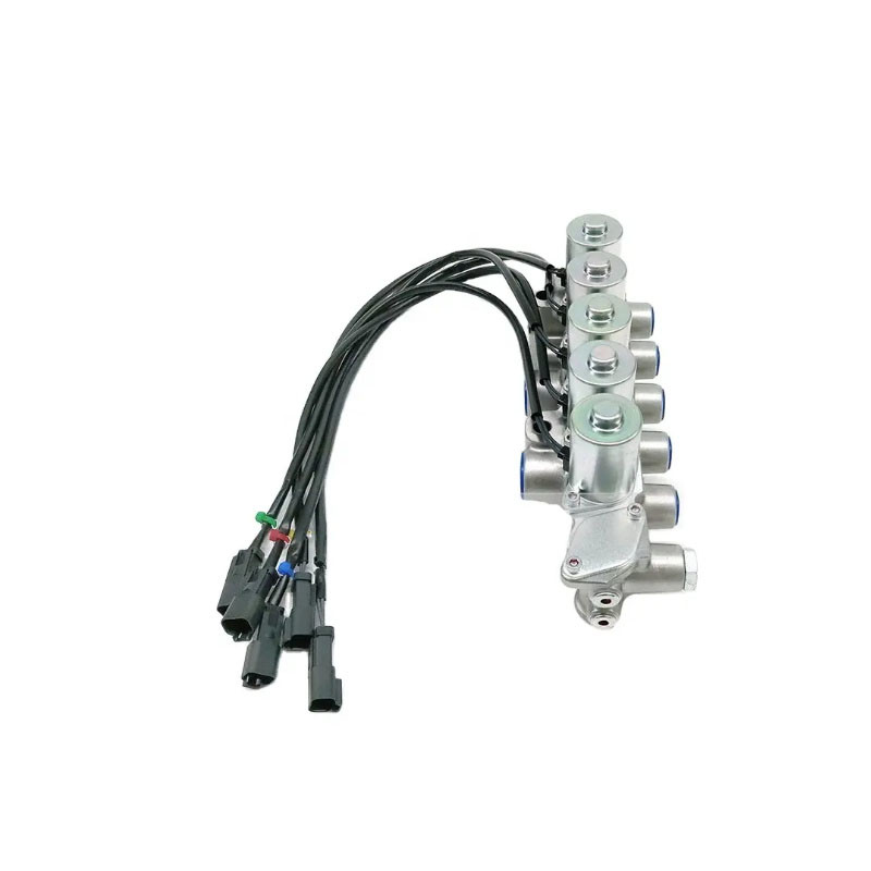 Excavator Replacement Parts Solenoid Valve Assembly 21K-60-71211 For Komatsu PC160-8 PC160-7 PC180-7 PC190-8