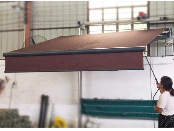 1.5M Long Valance Awnings，Hand operated electric telescopic awning