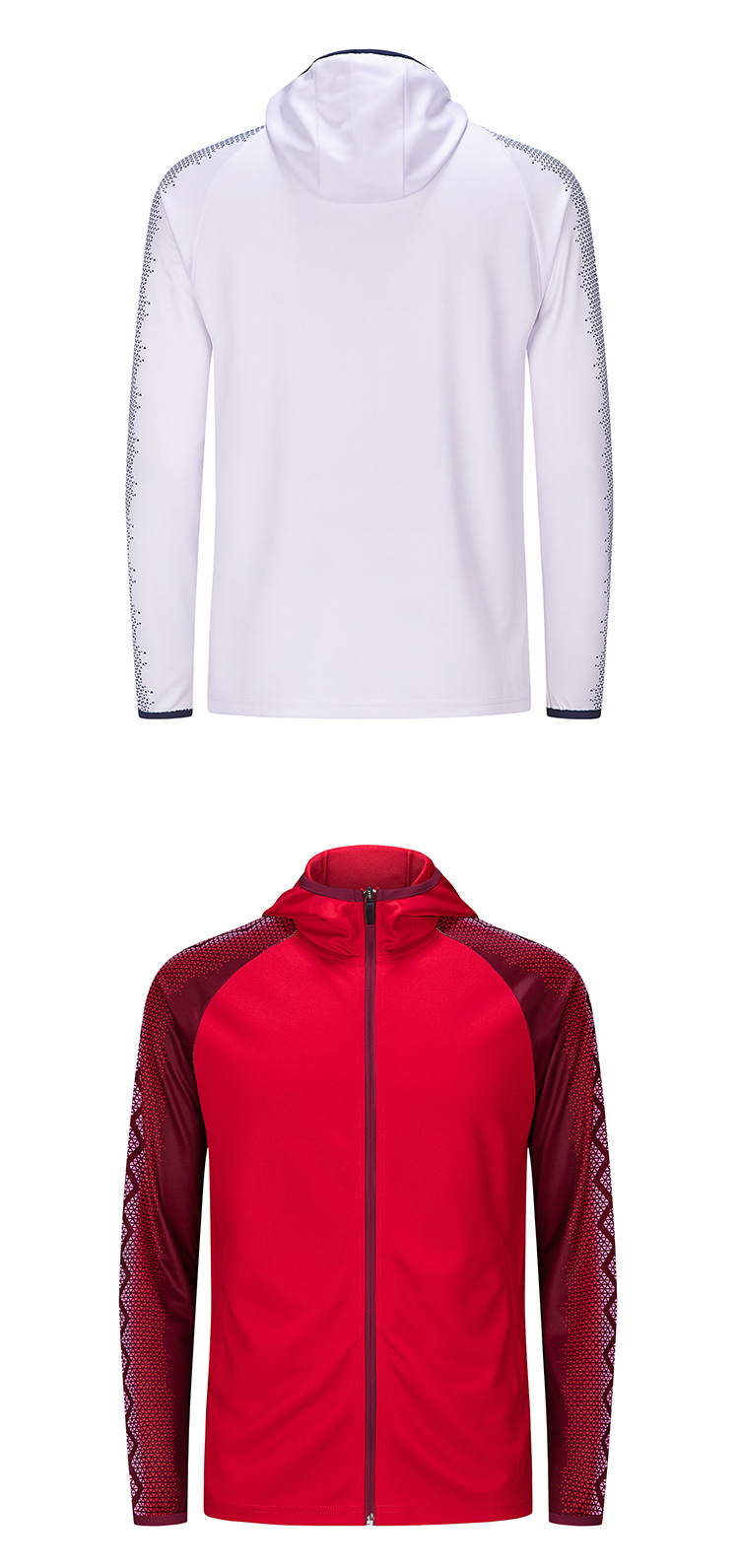 Wholesale custom hooded sports casual coat female male group clothing printed logo large size hoodie