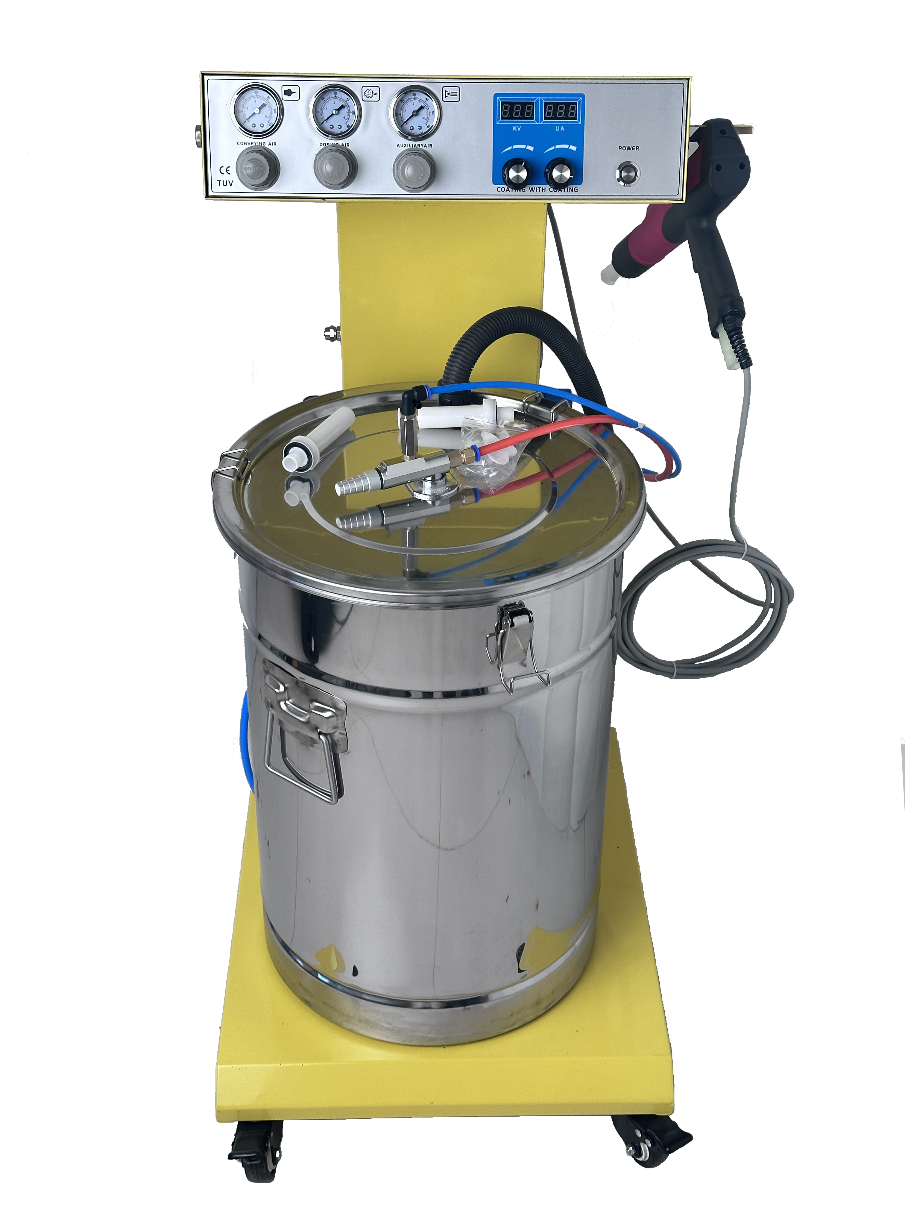 Optiflex 2B Powder Coating Paint Machine Vacuum Moisture Resistance