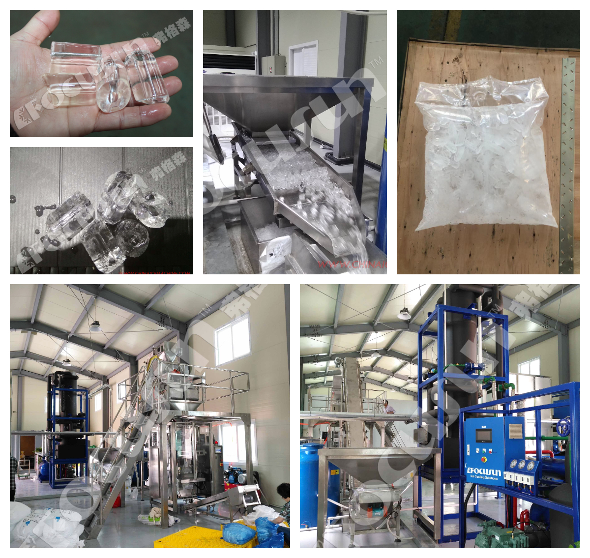 8ton/Day Tube Ice Machine for Philippines Customized Industrial Ice Tube Making Machine