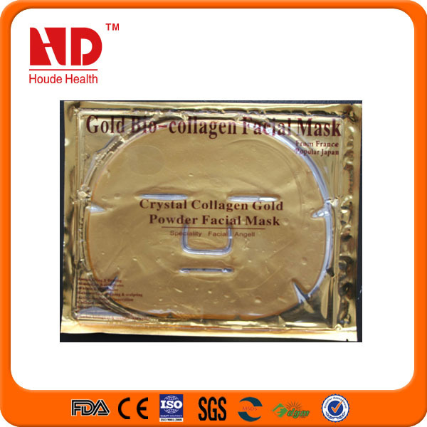 beauty care product 24k anti aging golden crystal facial mask