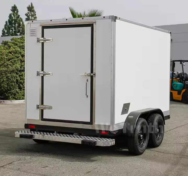 CIMC Australian Standard Support Custom Size Cold Room Cooling Room Freezer Mobile Refrigerator Trucks Trailer