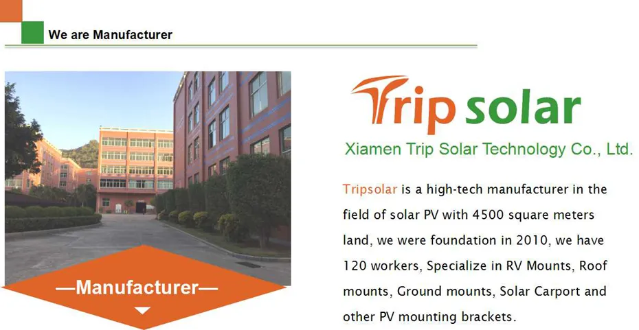 Long-lasting Adjustable Tilt Range Solar Brackets for Metal Roof 25 Years Life Span