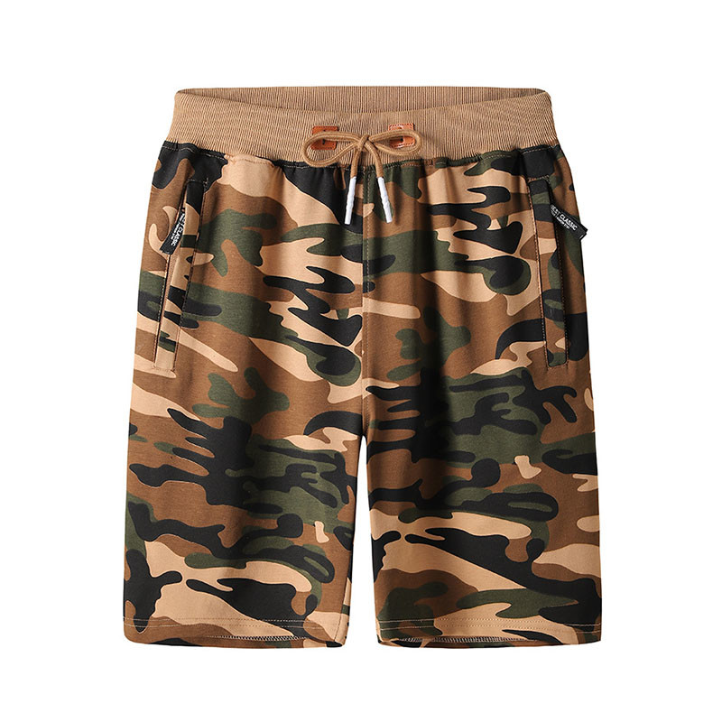 Lightweight Breathable Summer Sports Shorts Camouflage Fitness Pants Beach Running
