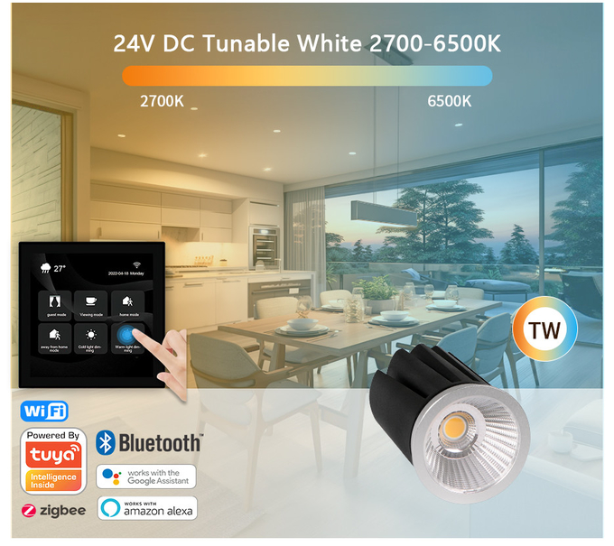 DC 24V Input Downlight Module Tunable White Smart Control MR16 Module