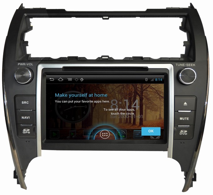 Ouchuangbo Car DVD Radio Android 4.0 for Toyota camry 2012(America) S150 Auto Navi Multimedia System OCB-153C
