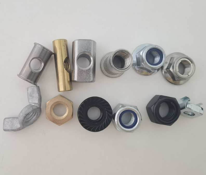 Nylon Insert Hex Coupling Nuts M4 M5 M6 M8 M10 M12