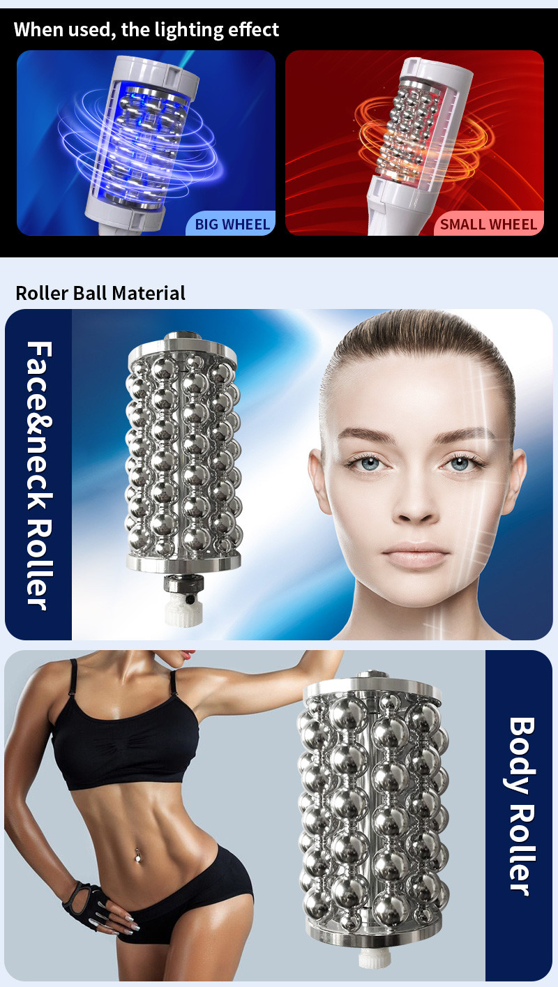 Ultrasonic Muscle Sculptinging Machine Zero Roller RF Body Slimming 13 Tesla