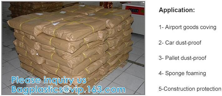 Airport Truck Goods Waterproof Film Pallet Covering Film PE Sheet Dust-Proof Film Film House Decoration