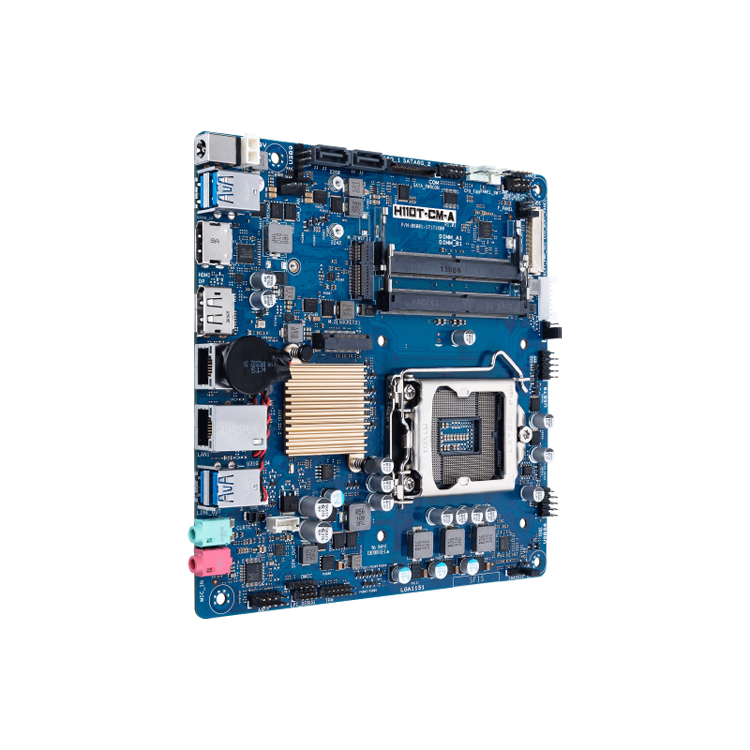Intel Chipset Industrial Motherboard Four Memory Channel H110T-CM-A 3- LGA 1151 ITX