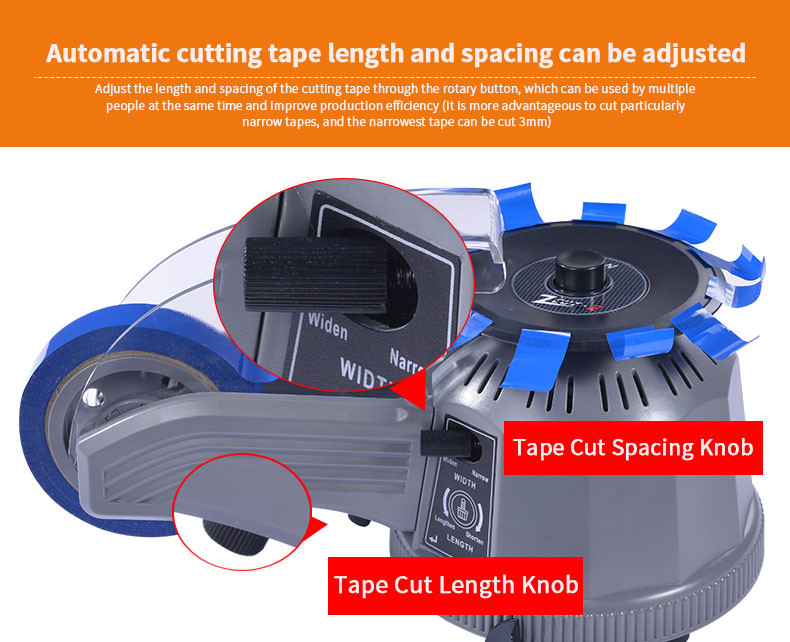 16w Electric Tape Dispenser , 60Hz Carton Sealing Tape Dispenser