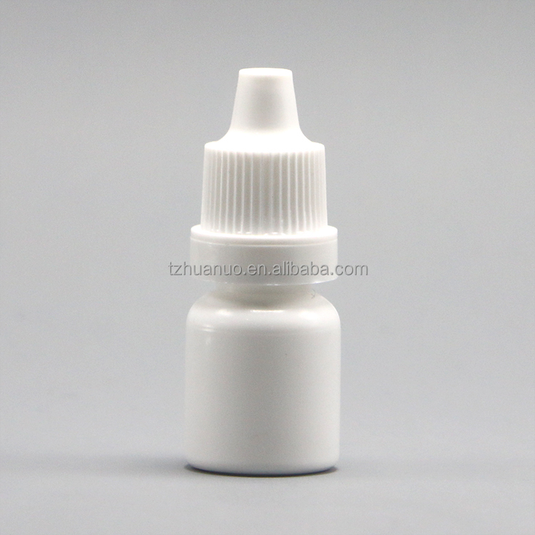 10mL LDPE Plastic Empty Squeezable Dropper Bottles with Customized Colors and Caps