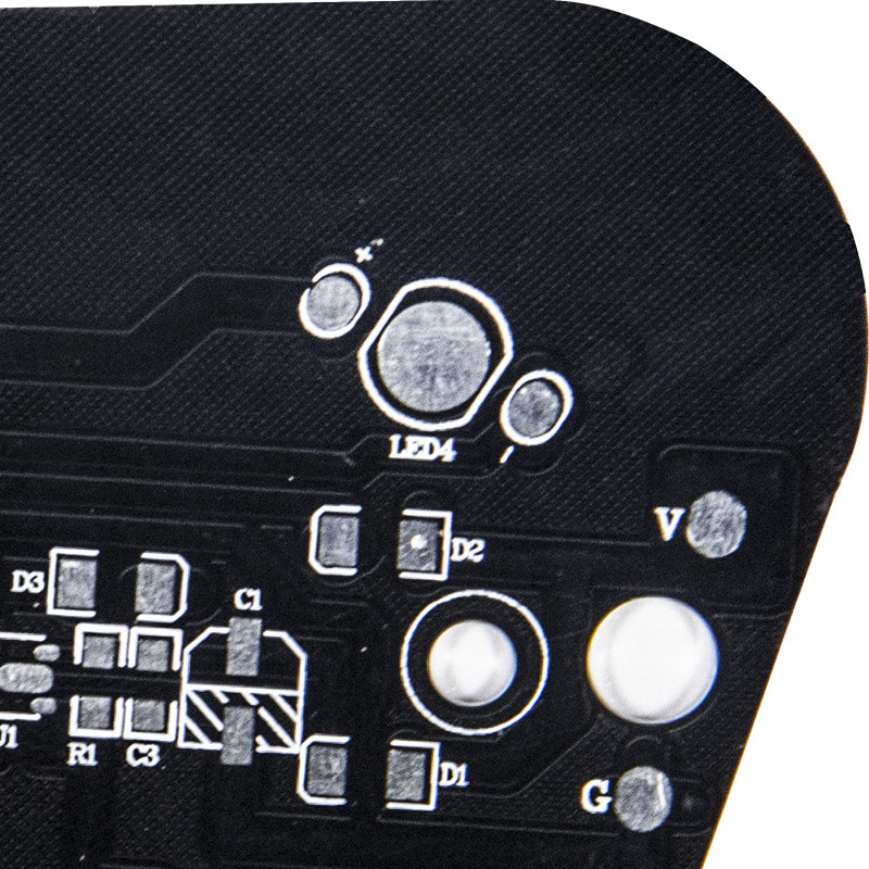 1W 3W 5W 24W LED Light Double Sided PCB Circuit Board Aluminum Plate