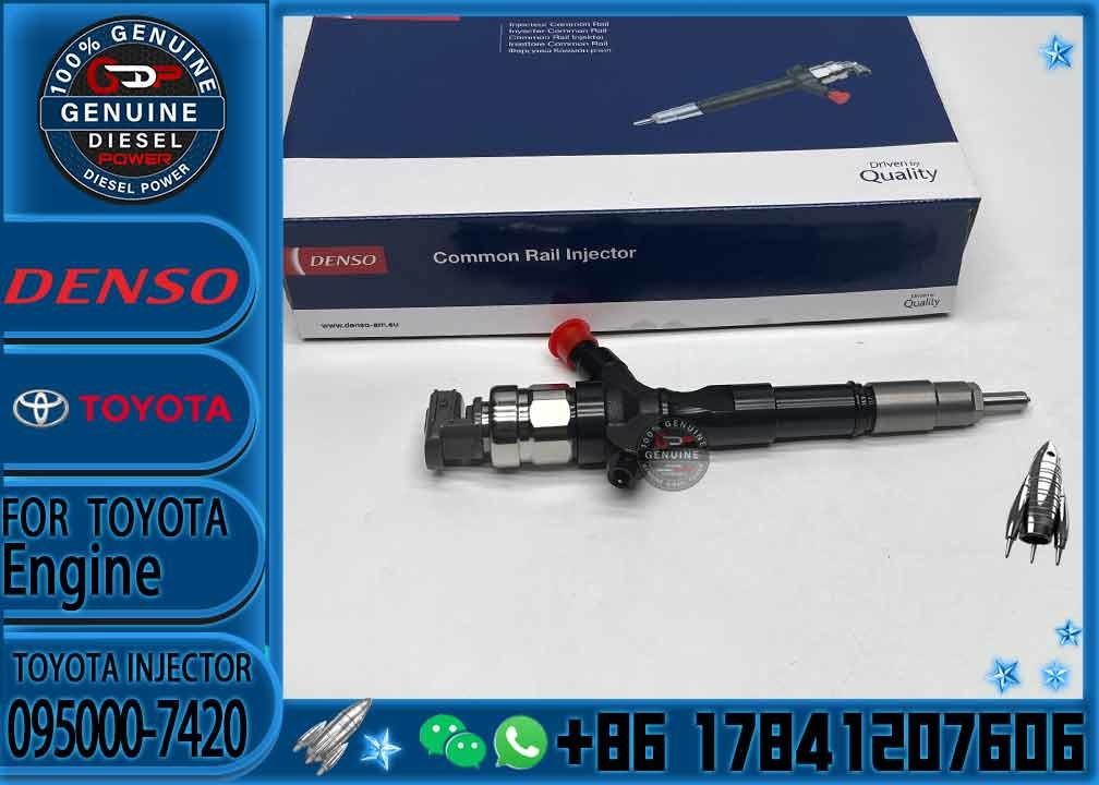 23670-30250 23670-30310 0950007420 Common Rail Diesel Fuel Injector 095000 7420 095000-7420 for Toyota