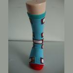 Custom logo, design cotton womens happy socks