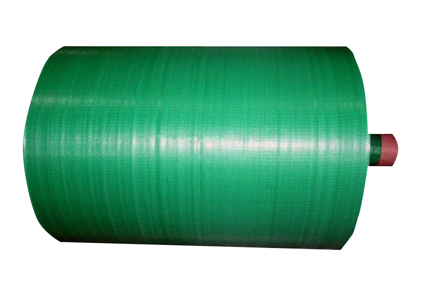 White Color Virgin PP Woven Sack Fabric Rolls , PP Woven Tubular Fabric 60GSM