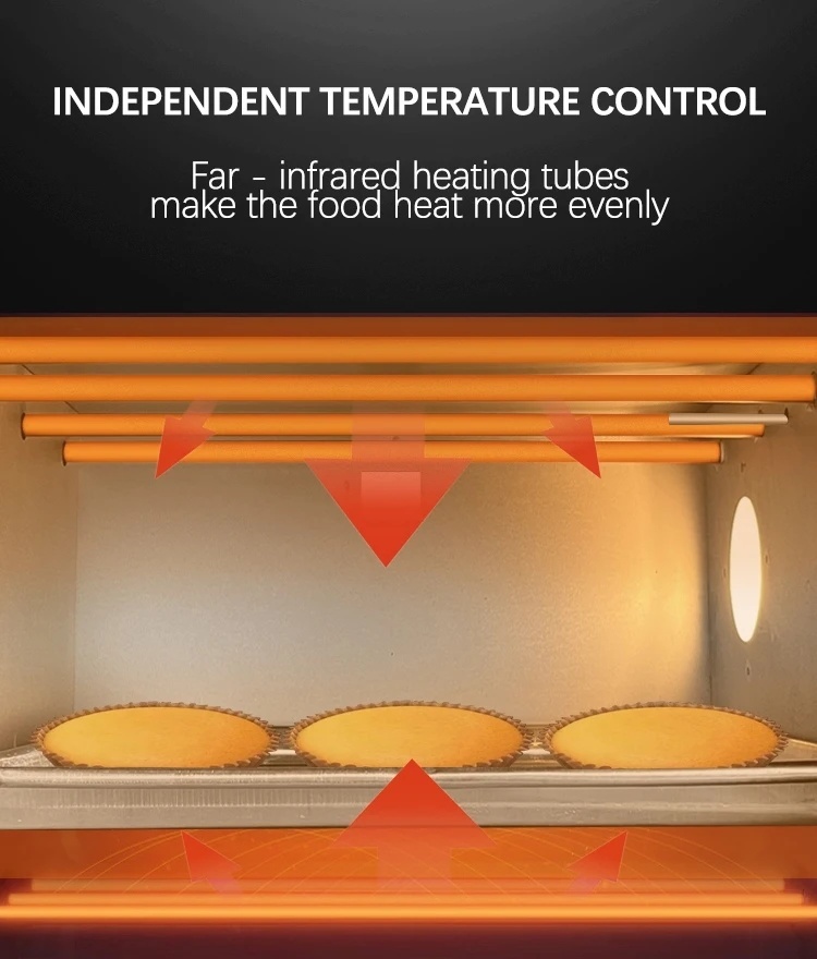 OEM Bakery Kitchen Catering Equipment 3 Deck 9 Trays Bread Cake Pizza Baking Machine Oven